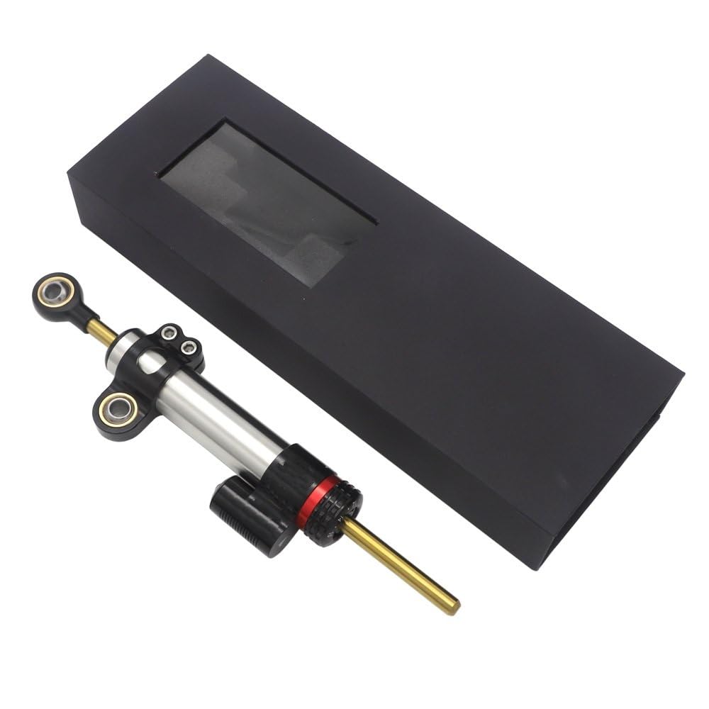 Amortiguador De Dirección Para Y&AMAHA Para MT-09 Para MT-07 Para YZF R1 Para YZF R6 Para XJR1300 CNC Universal De Aluminio Amortiguador De Motocicleta Dirección Estabilizador Control De Seguridad Est