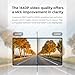 MekedeTech DUDUAUTO 2560 * 1440P Car DVR Dash Cam for Android DVD Player ADAS LDWS Navigation Auto Audio Voice Alarm Driving Video Recording