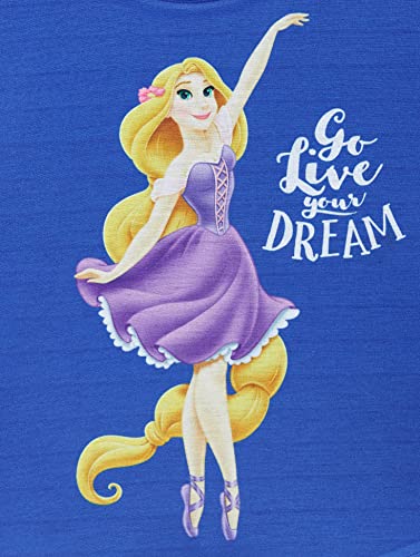 Image of Disney Princess Girl's Cartoon Regular Fit Tops