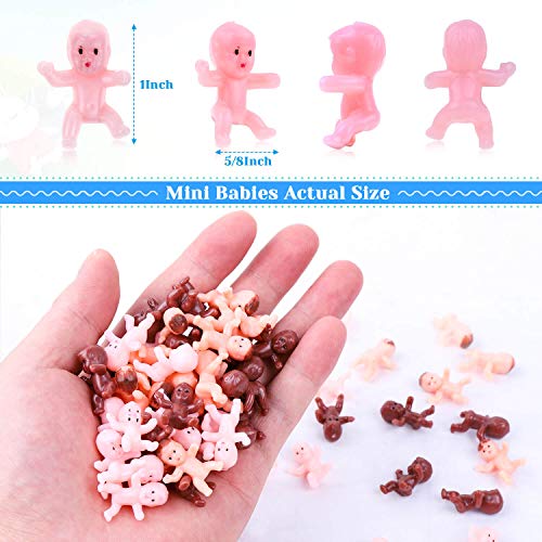 Amazon.com: selizo: Mini plastic babies