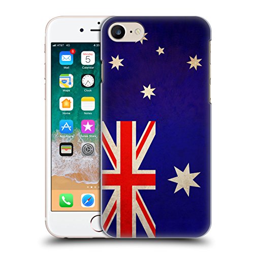 Coque iPhone SE Éviter Rayures Coque Dure Australie Football Vintage
