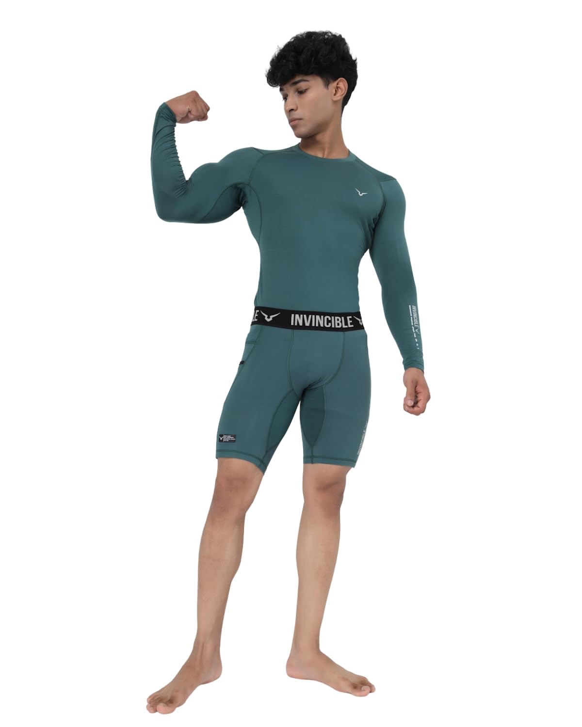 invincible Men's Ghost Compression Shorts-picture-24