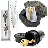 Stalwart Hide a Key Set - Includes Rock, Thermometer and Sprinkler