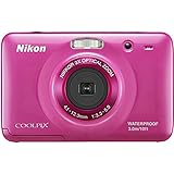 Nikon COOLPIX S30 10.1 MP Digital Camera with 3x Zoom Nikkor Glass Lens and 2.7-inch LCD (Pink)