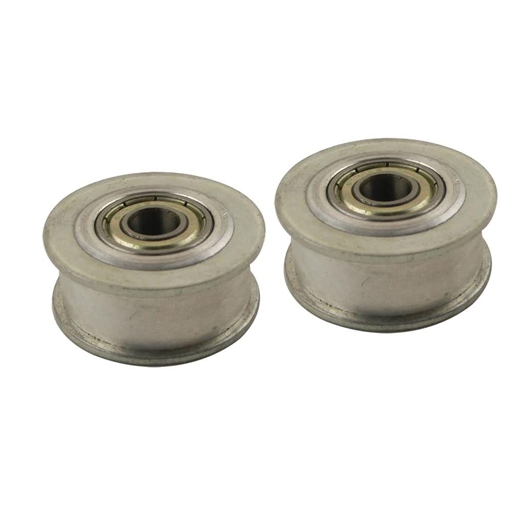 2pc XL 25T koło pasowe koła zębatego paska rozrządu bez zębów 5/6/7/8/10/12/15mm otwór koło pasowe biegu jałowego 11mm szerokość paska łożysko koło synchroniczne(10mm)