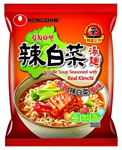 Nongshim Korean Famous Ramen Variety Selection (농심 라면) (Kimchi, 1...