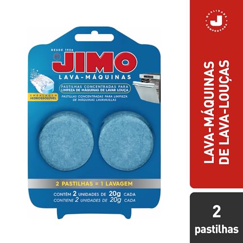 JIMO Lava Máquinas Lavagem Interna de Lava Louça Limpeza e Higenização Elimina Gordura e Resíduos De