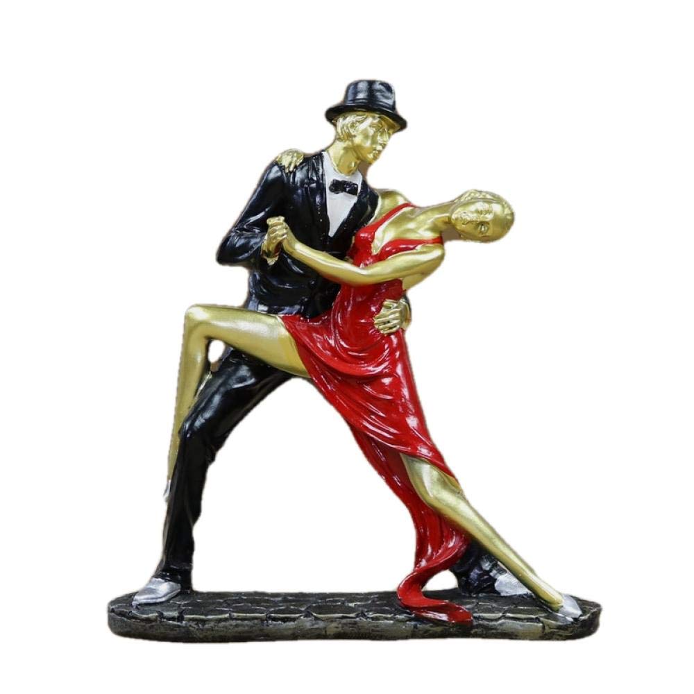 Arte astratta moderna decorazione ornamento statua scultura scultura statua ornamenti statuetta sculture statue ornamenti figurine figurine da collezione appassionati amanti del tango figurina fatta a