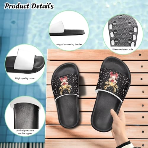 Image of Slides for Boys Girls Quick Drying Kids Slides Sandals Non-Slip
