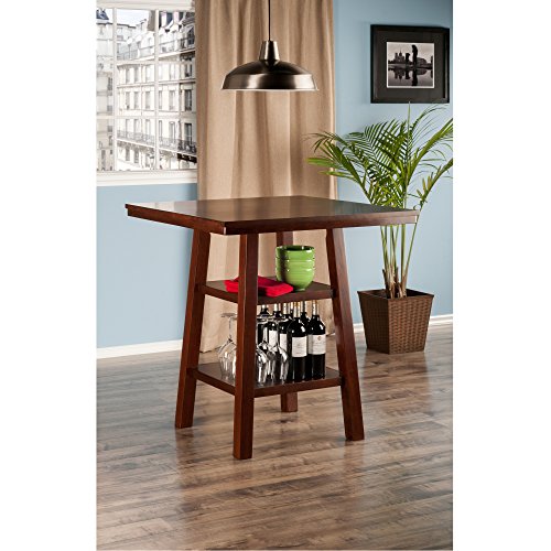 Winsome Wood Orlando Dining Walnut #TOP3
