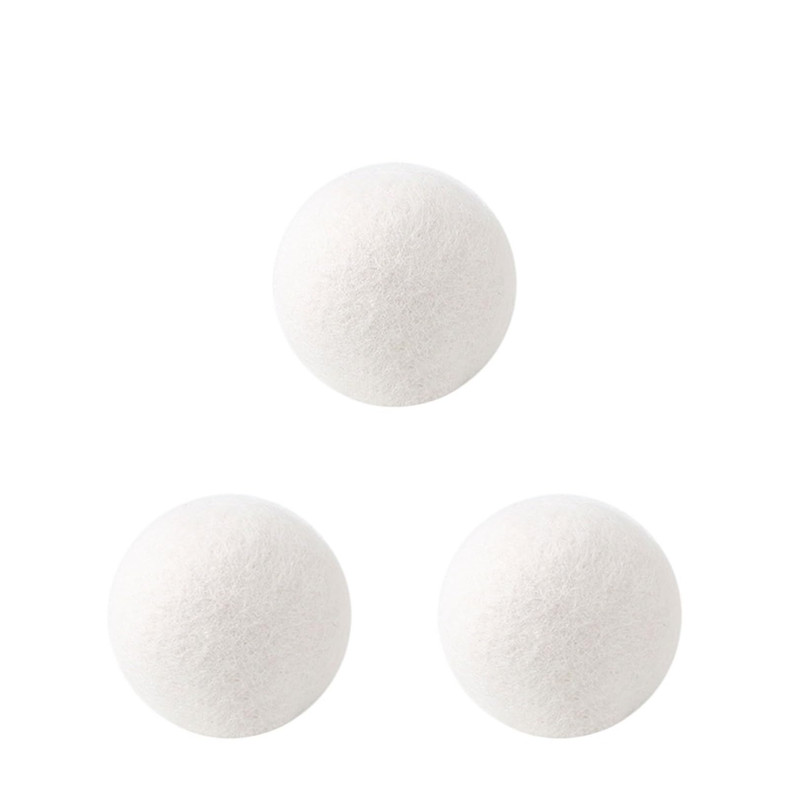 Tumble Dryer Balls, Reusable Dryer Balls for Laundry Fabric Softener 3-5cm Multiple Sizes(3cm 3PCS)
