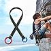 Grtheenumb Friction Saver 35.4 Inch Tree Climbing with Double Ring Friction Saver Arborist Easy to Use Terylene Tree Saver or Mountaineering Outdoor Exploring, Friction Saver