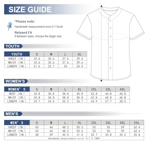 Camiseta de béisbol patriótica USA personalizada con nombre y número, con bandera americana, tipo camisa abotonada para hombres y mujeres miniatura 5