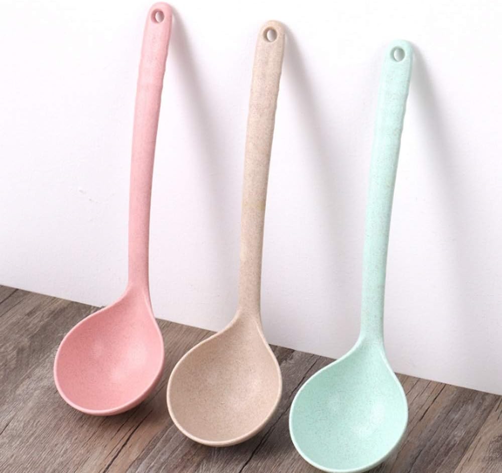 Long Handle Household Plastic Soup Spoon Does Not Hurt the Pot, Porridge, High Temperature Resistant