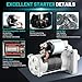 Farrme 17949 Starter Motor Fit for Jeep Wrangler, for Dodge Grand Caravan, for Chrysler Town & Country, Pacifica, for Volkswagen Routan 3.3L 3.8L Automotive Replacement Starter#04748046AA, 17949N