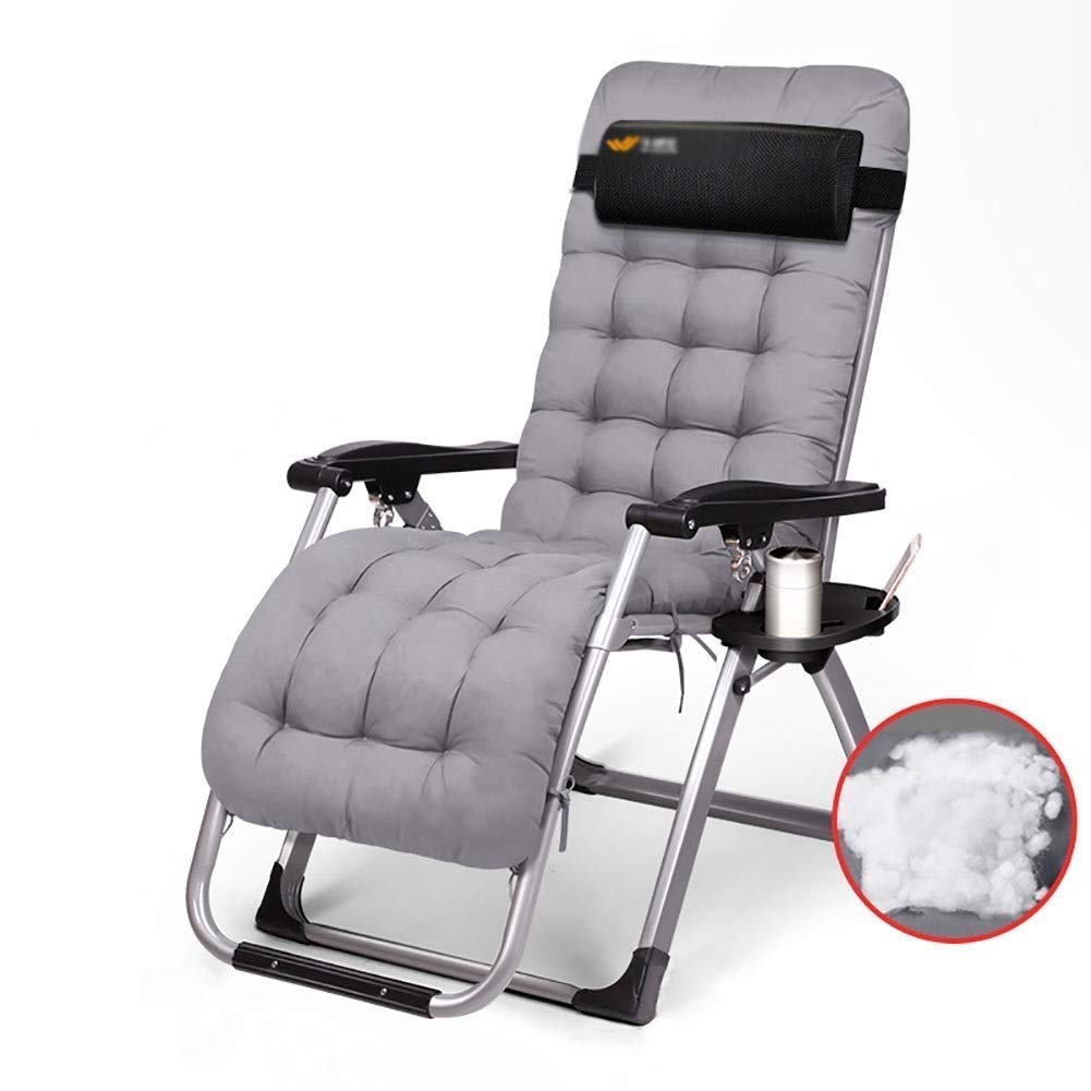 Chaise longue zéro gravité pour soulager le dos jardin patio