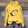 Betadog Game Day Hoodies for Women Long Sleeve Foo... #2