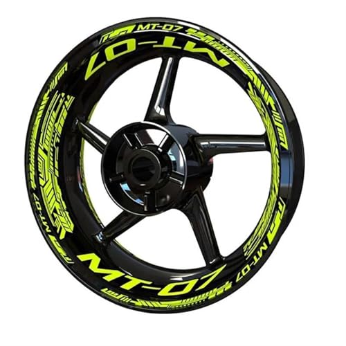 Autocollants moto Yamaha MT-07 imperméables pour vos roadtrips