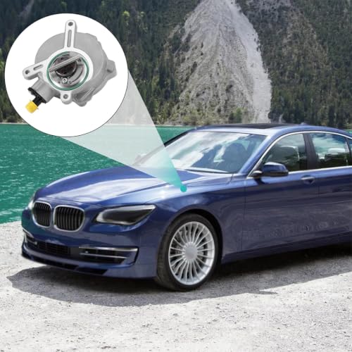Bomba de Vacío para Frenos AULINK AUVPN114 para BMW X5 545i 550i 650i (Motor 4.4L 4.8L 6.0L V8 V12) | Compatible con BMW 645ci 745i 745Li 750i 750Li 760i 760Li E53 E60 E65 E66 E70 miniatura 6
