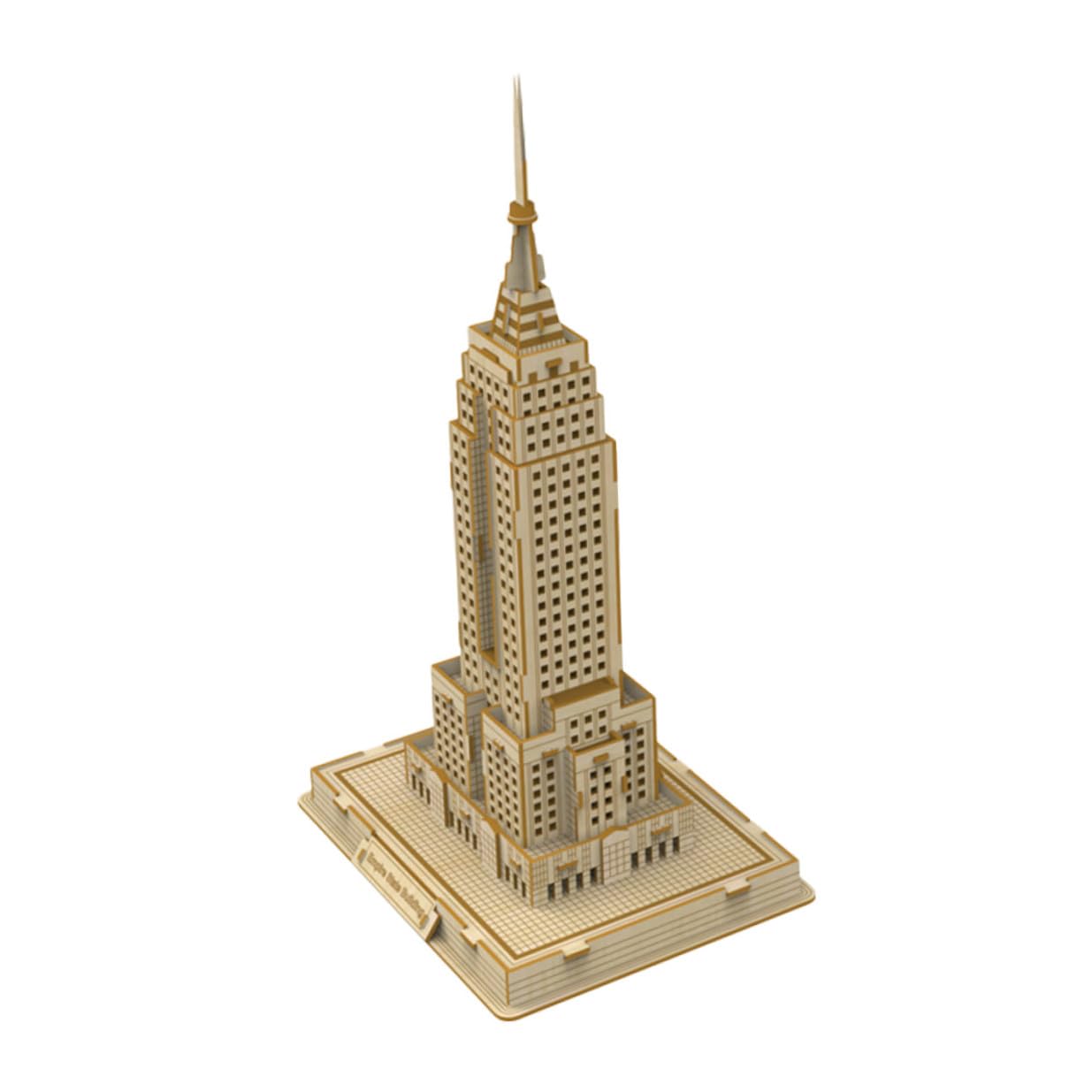 Puzzle 3D en Bois pour Garçon et Filles Modèle Bâtiment Célèbre Pièce Unique Jeu Éducatif Créatif pour Adolescents Puzzle à Monter Soi-même Décoration et Loisir Éducatif