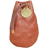 Col. Littleton Full-Grain Leather Possibles Pouch | Handcrafted in Lynnville, TN USA | Small/Brown