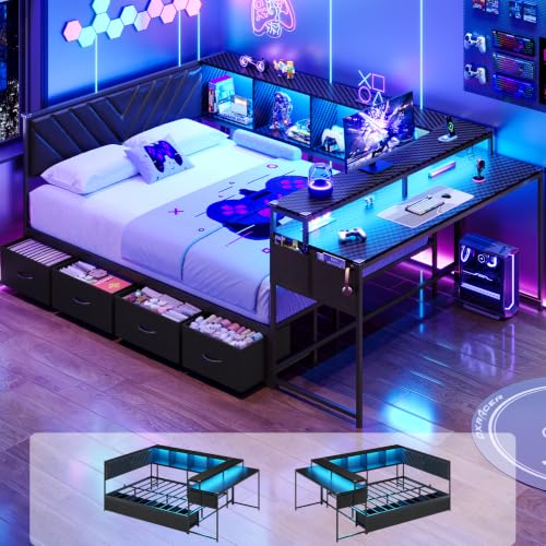 Hasuit Full Corner Gaming Bed