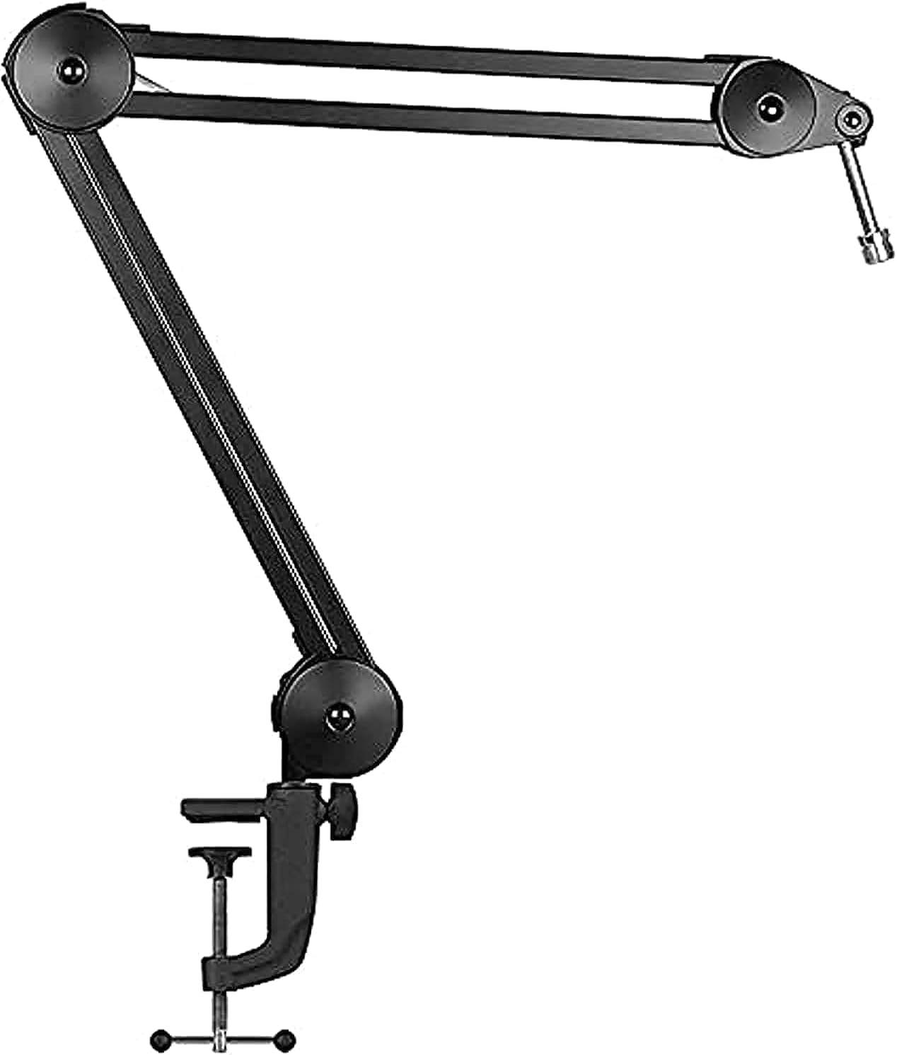 – Joyzzz Microphone Arm Stand, Heavy Duty Adjustable Boom Arm Mic Stand with 360° Rotation and Cable Management, Compatible, Perfect for Streaming, Podcasting, Gaming