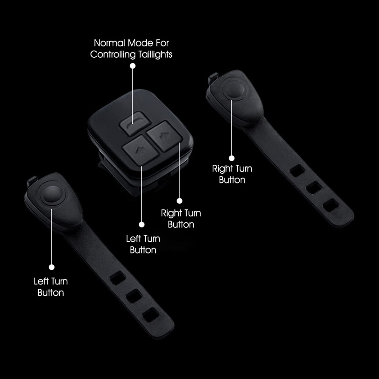 Feu Arrière de Vélo Intelligent Clignotant à Distance sans Fil VTT Vélo de Route LED USB Rechargeable Étanche Vélo Lampe de Sécurité