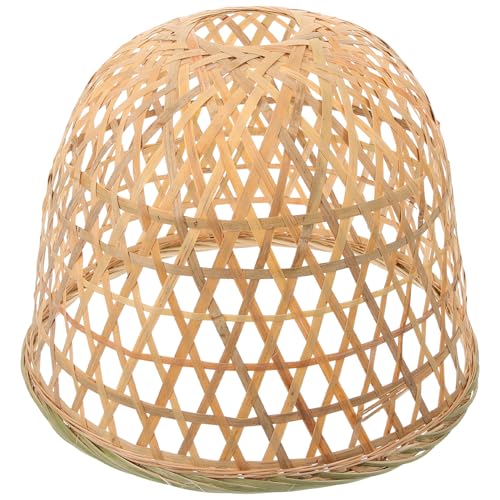 Abat-jour Suspendu en Bambou Tissé Artisanal et Durable