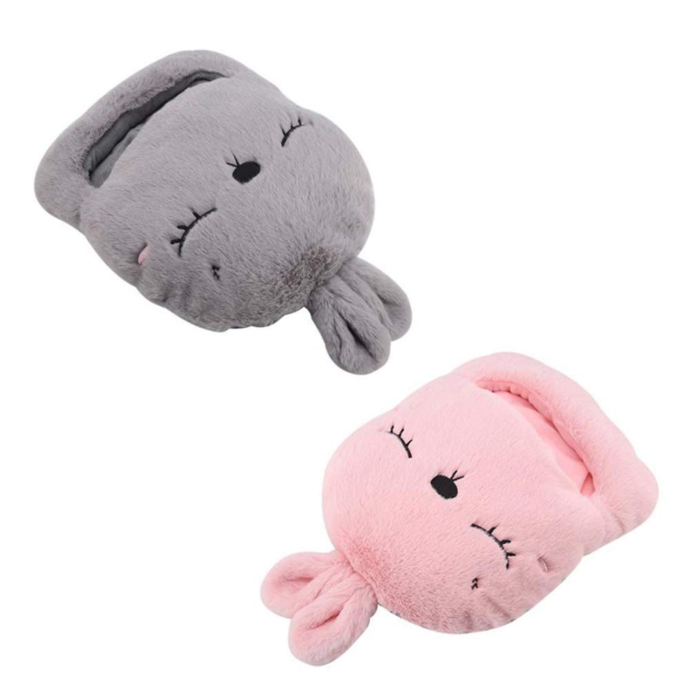 Calentador De Pies Calefactable Cojín Recargable USB Calentador Eléctrico Calefacción De Oficina De Invierno Calentador De Plantilla, Funda Desmontable Lavable, Carga Rápida (2 Piezas),Gray1