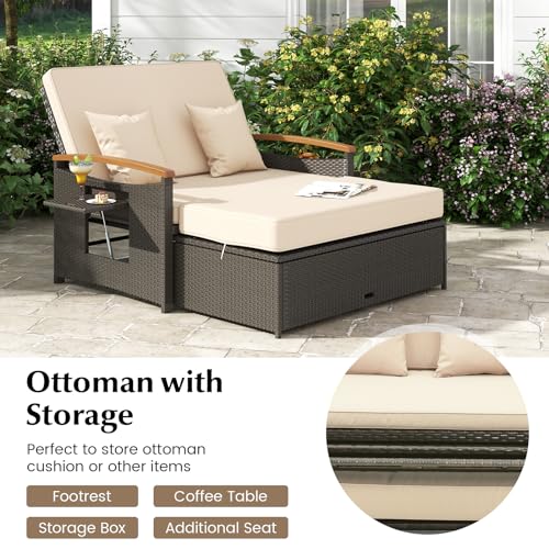Luxury Outdoor Daybed with Canopy