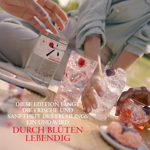 ROKU GIN Sakura Bloom Edition |6 japanische Botanicals | Meisterhaft destilliert in Japan | für einen perfekt erfrischenden Geschmack | 43% Vol | 700ml Einzelflasche