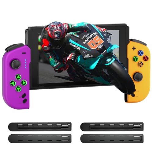 REDSTORM Controller for Nintendo Switch/OLED with Buttons Lights,Replacement for Switch Controllers, Support Screenshot/Wake-up Function/Motion Control,One Click Connection Function