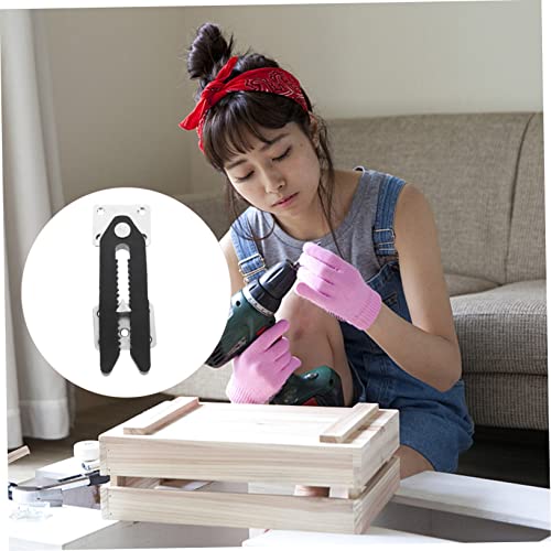 PRETYZOOM 2 Pcs Sofa Connector Sofa Alligator Connector Sectional Couch Joint Snap Sofa Alligator Clamps Sectional Couch Connector Furniture Accessories Sectional Furniture Connectors