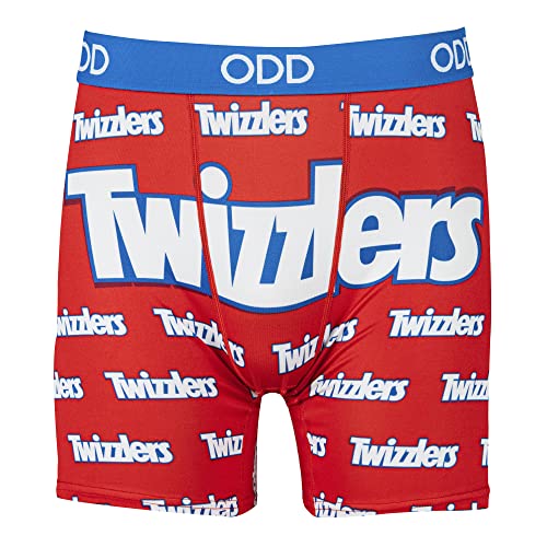 Odd Sox - Twizzlers Boxer Briefs, Mens Candy Underwear, Size M