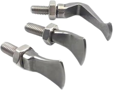 Dent Repair Plier Heads, 3-Piece M8 Thread Replacement Tips for Slide Bar Clamps, Car Body Dent Repair for Garage Workshop