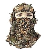 Artensky Camouflage Haube 3D Tactical Militär für Ghillie Anzug Ghilly Jagd Airsoft Paintball Angeln