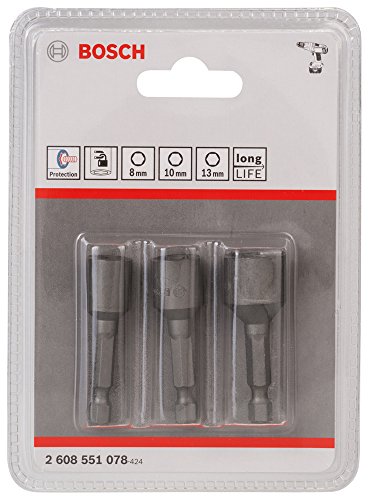 Bosch Douilles set de 3 pièces 50 mm / 8 10 13 mm - vue 5