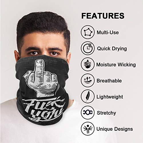 visesunny Cool Style Outdoor Scarf Bandana Scarf UV Resistence Sports Balaclavas Headwear Headband for Men Women Youth4