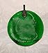 Green Butterfly Handmade Upcycled Bottle Bottom Sun Catcher Ornament