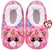 Ty - Ciabatte in peluche, motivo: unicorno, taglia L, colore: Rosa
