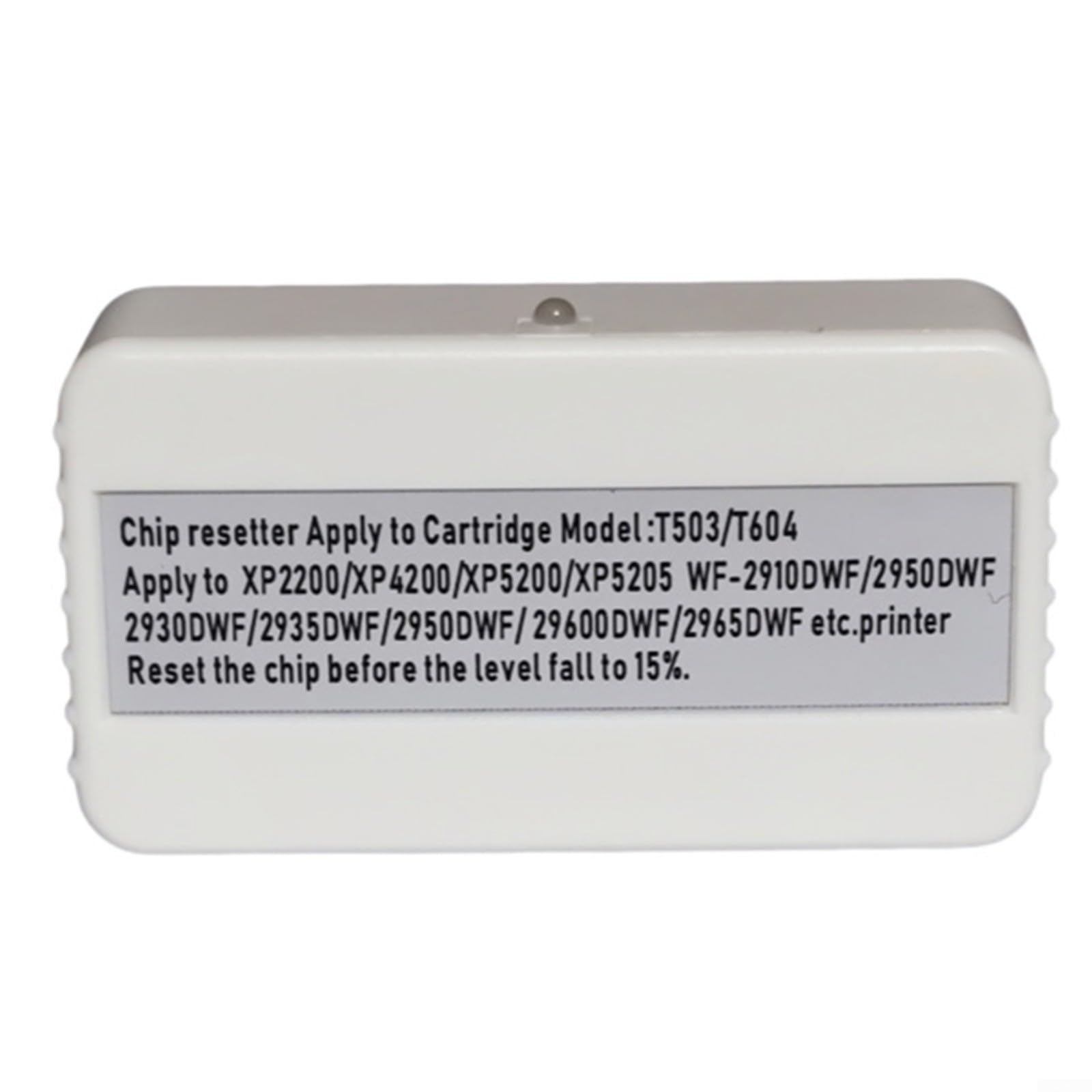 Imprimer sans interruption avec le resetter de puce T604 pour série WF