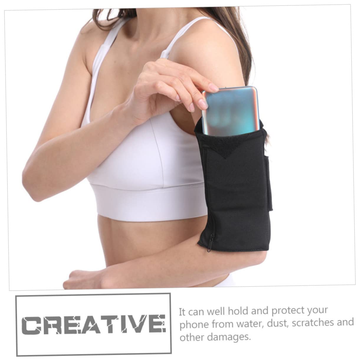 Gatuida 3stücke Outdoor Sport Handyarmtasche Verstellbare Handytasche Für Joggen Fitness Radfahren Multifunktionale Handytasche Für Mobiltelefone