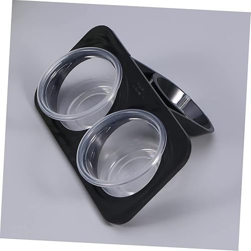 Vista 5 de POPETPOP 2pcs Pet Bowls para reptiles lagarto Gecko alimentador reptil comida tazón fácil limpieza