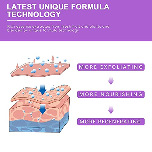 Foot Peel Mask 3 Pack, Exfoliating Foot Socks Calluses Remover Dead Skin, Moisturizing Feet Peeling Mask for Dry Skin… - Afbeelding 3