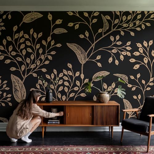 Vinilos de elegancia botánica para transformar tu salón en un oasis 4