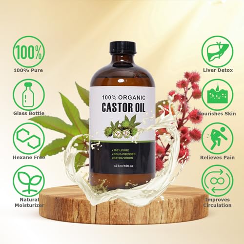 Revolutionize Your Self-Care Routine with Organic Cold Pressed Castor Oil: The Ultimate Pack Kit for Wellness