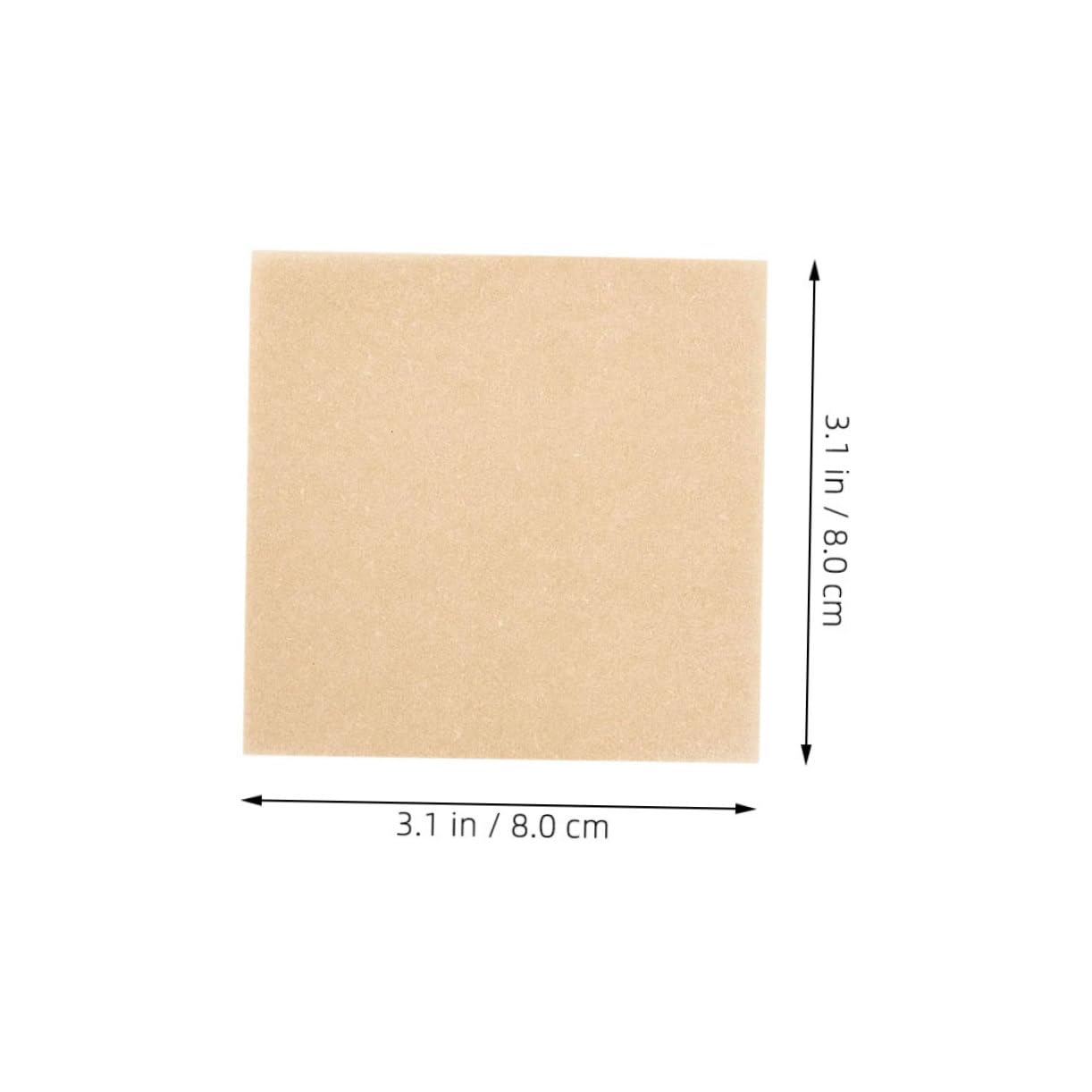 Cabilock Food Packing Tools 500pcs Nonstick Chips Paper Square Baking Food Wraps Home Patties Paper