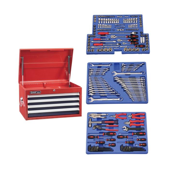 Juego de herramientas combinado Genius Tools 215 piezas