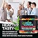 Healthergize Hemp Gummies Premium-Made In USA-Best Tasting Fresh And Fruity Hemp Gummy Bears-Natural Hemp Candy-For Peace And Relaxation, Muscles, Back, Knees, Joints, Party Natural Candy-90 Bears